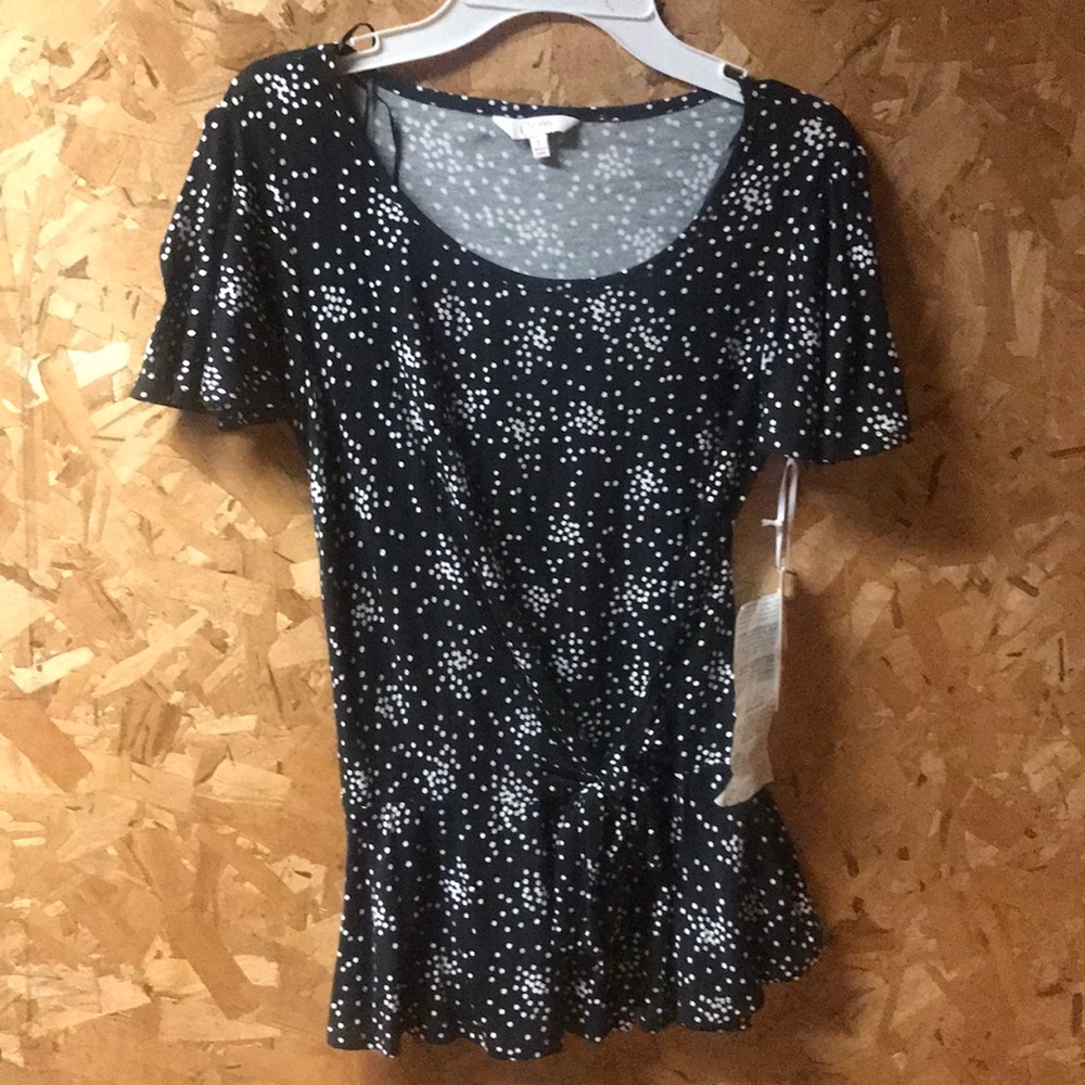 Brand new Candies black and white top